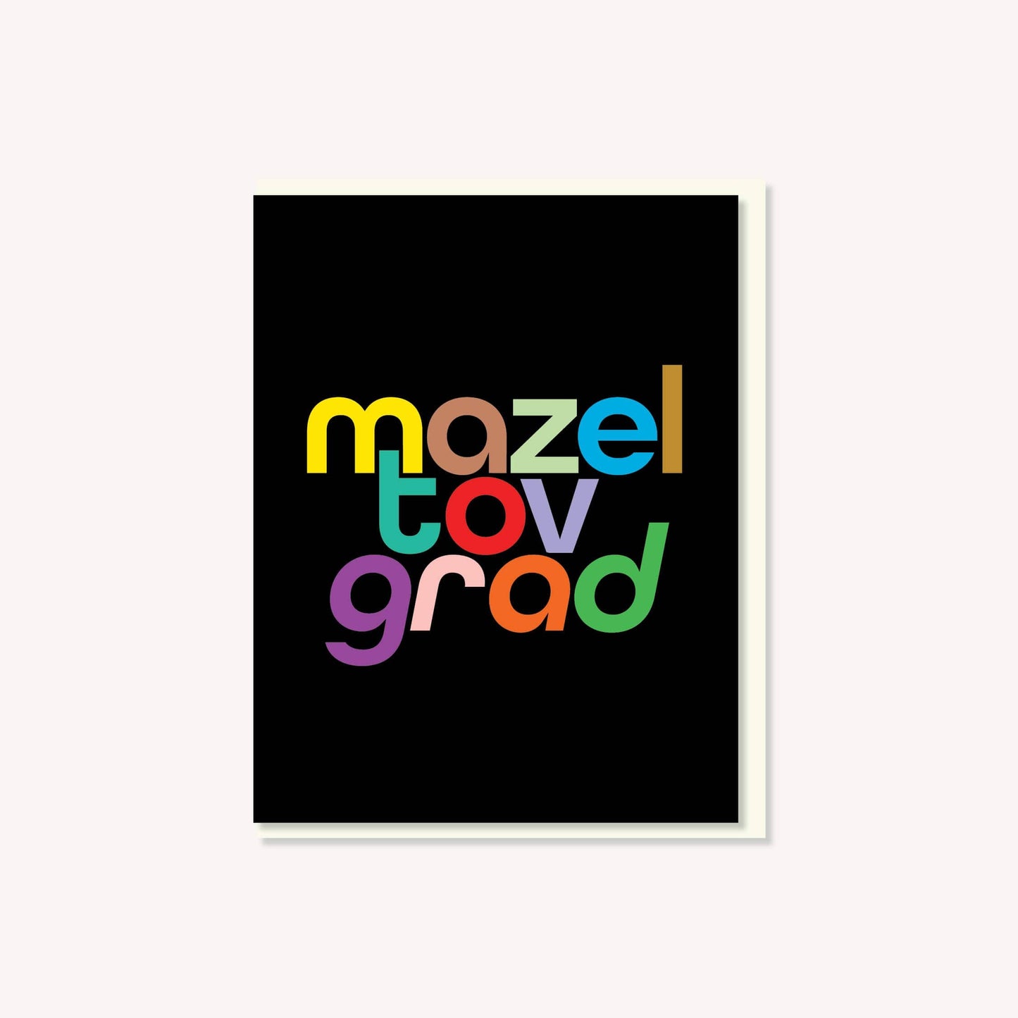 Mazel Tov Grad Card