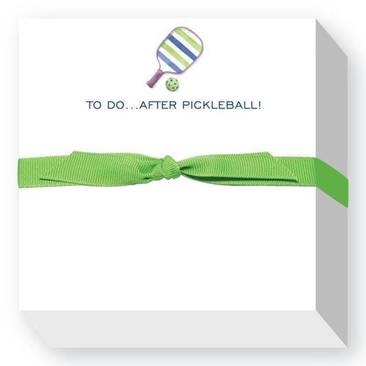 To Do After Pickleball Chubbie Notepad