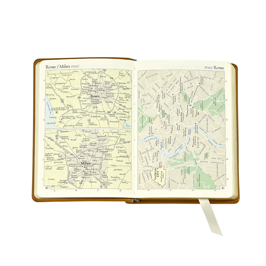 The Traveler's Atlas - Leather Bound