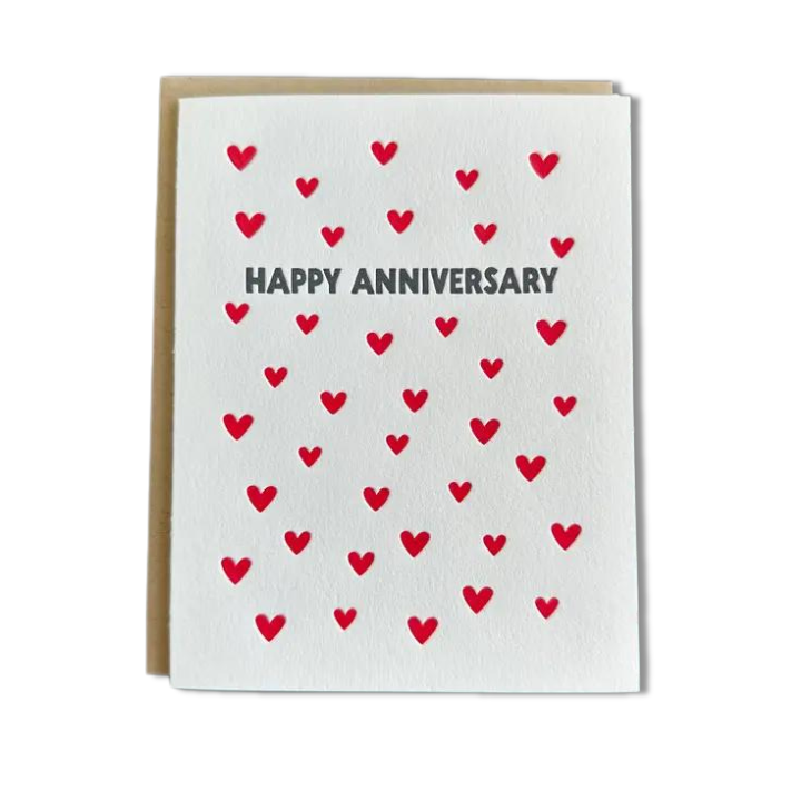 Anniversary Hearts Card