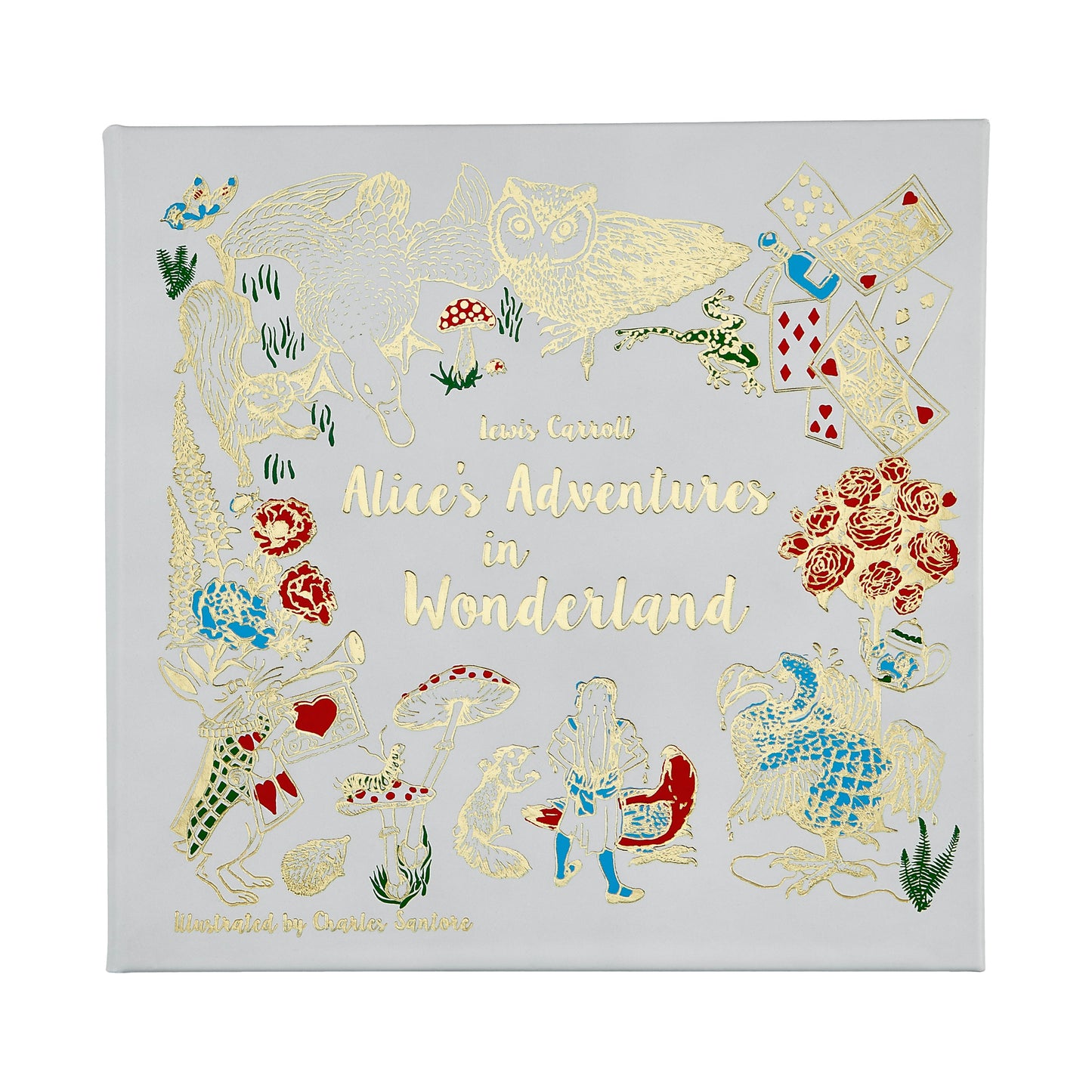 Alice's Adventures in Wonderland - Leather Bound