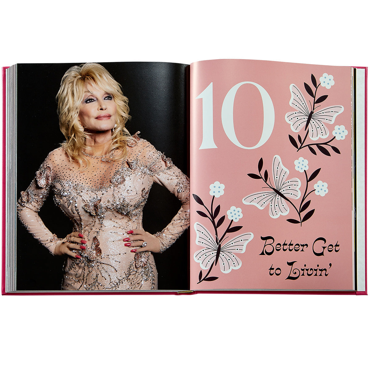 Dolly Parton Behind the Seams - Leather Bound