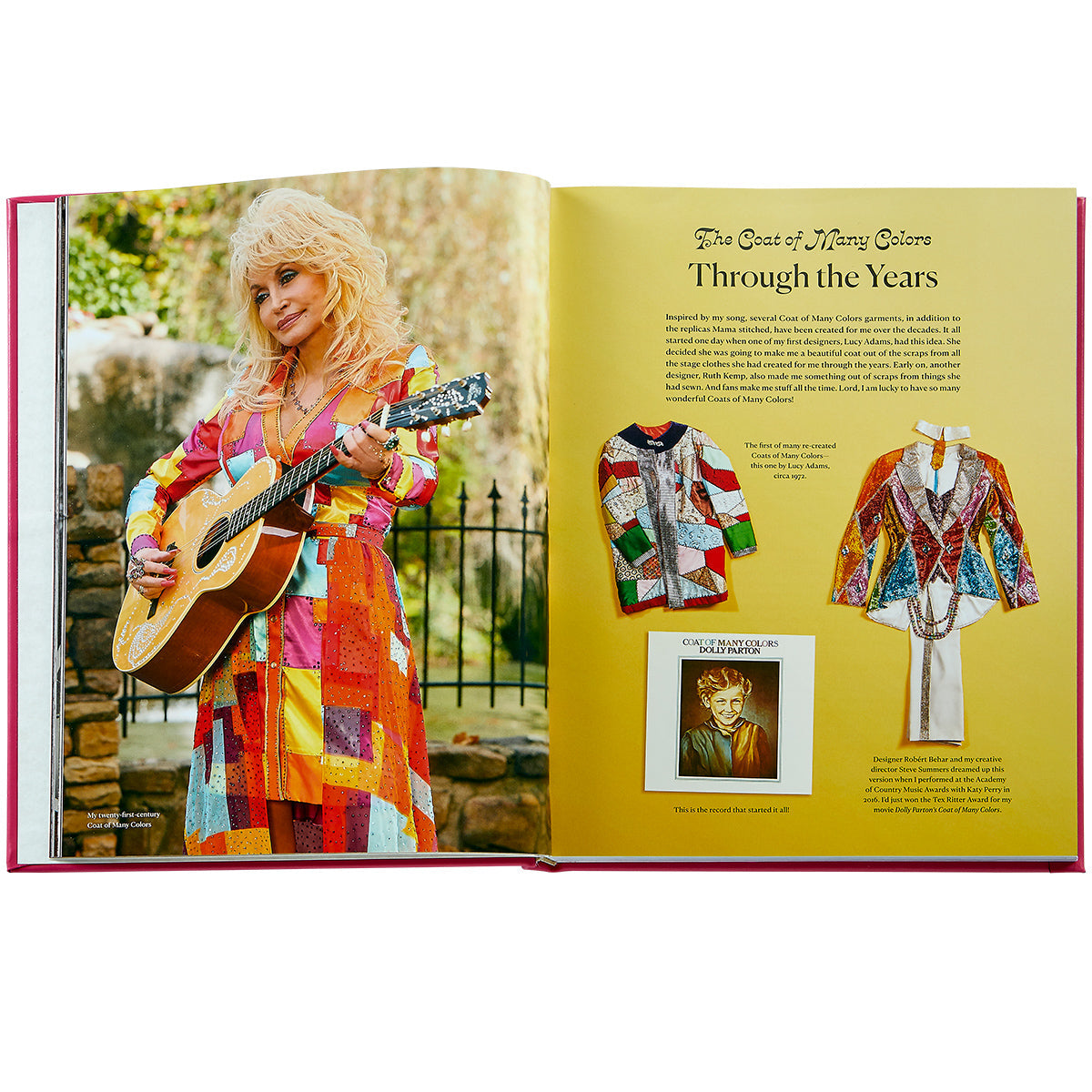 Dolly Parton Behind the Seams - Leather Bound
