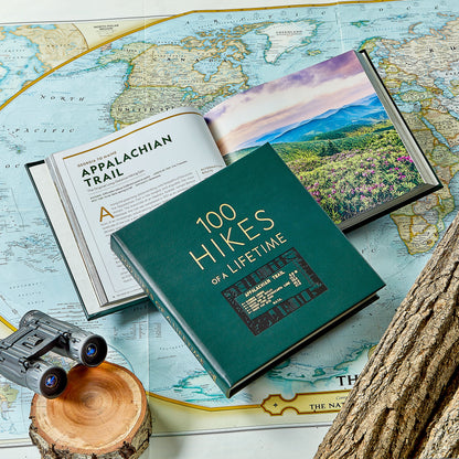 100 Hikes of a Lifetime - Leather Bound