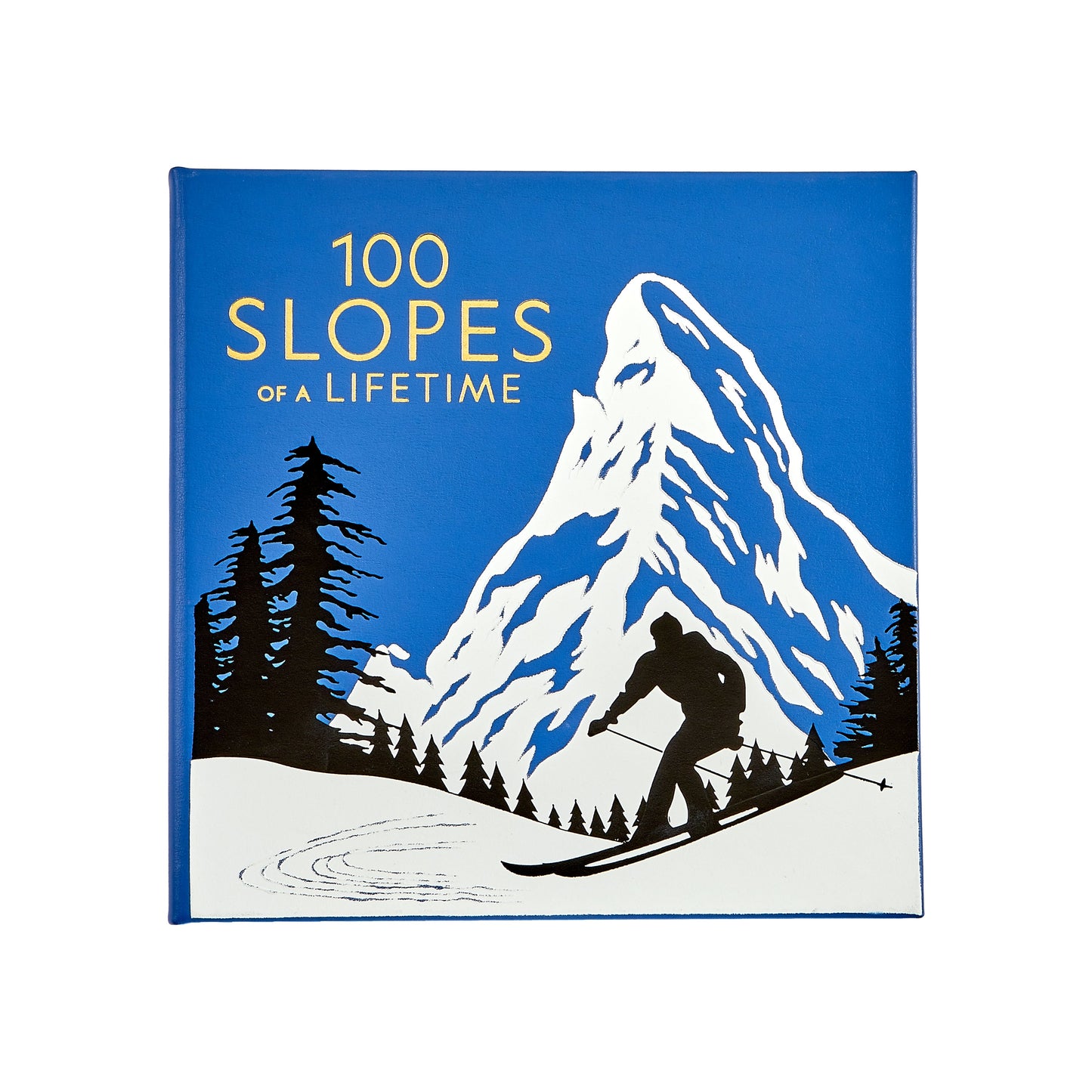 100 Slopes of a Lifetime - Leather Bound