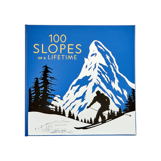 100 Slopes of a Lifetime - Leather Bound