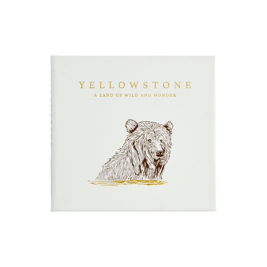 Yellowstone: A Land of Wild and Wonder - Leather Bound