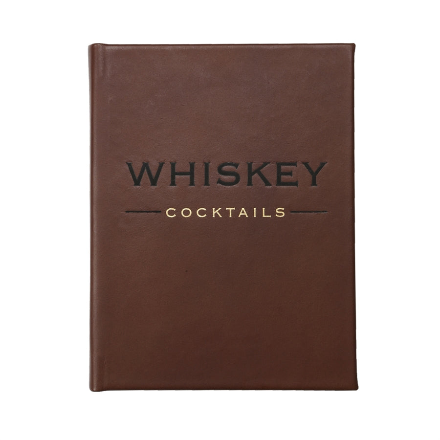 Whiskey Cocktails - Leather Bound