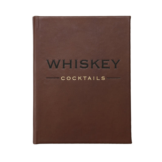 Whiskey Cocktails - Leather Bound