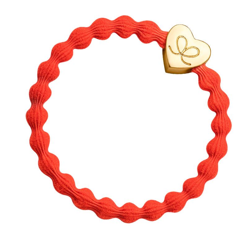 Heart Charm Hair Tie