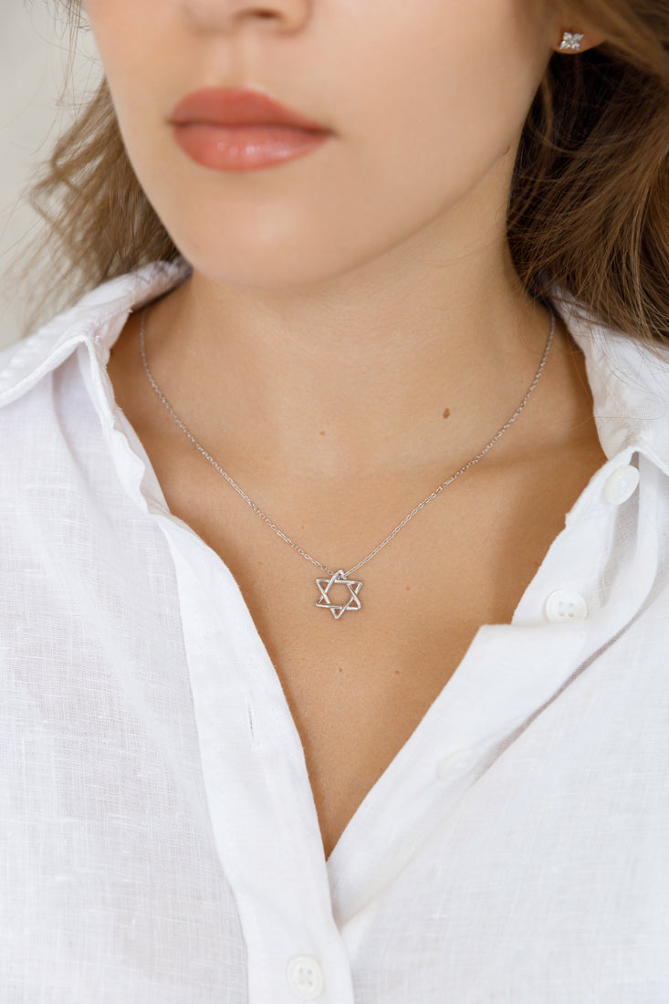 Classic Magen David Necklace