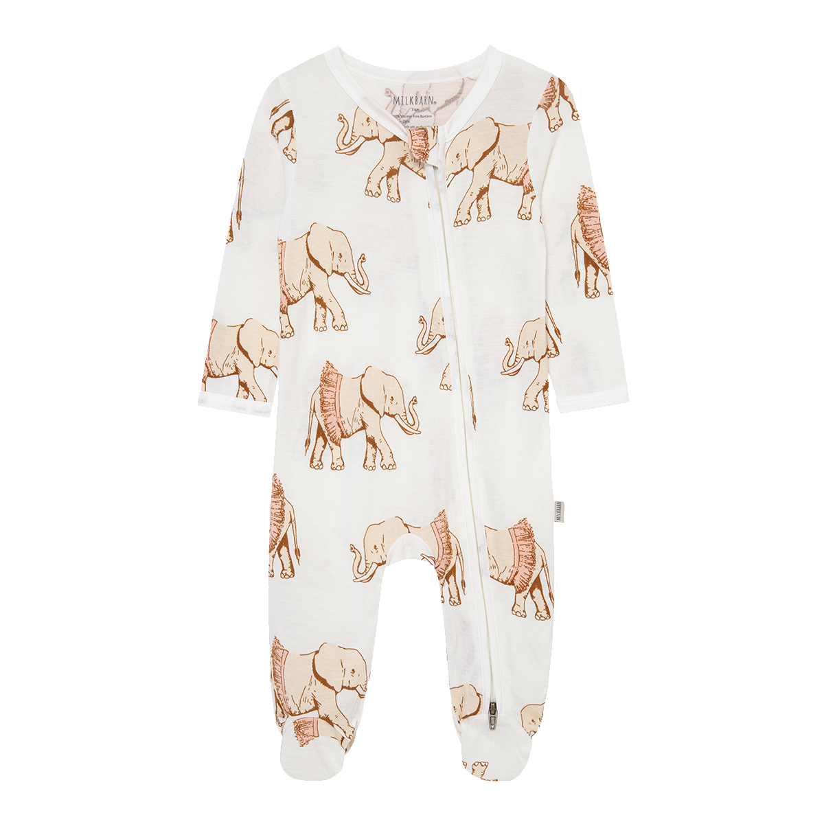 Tutu Elephant Footed Romper