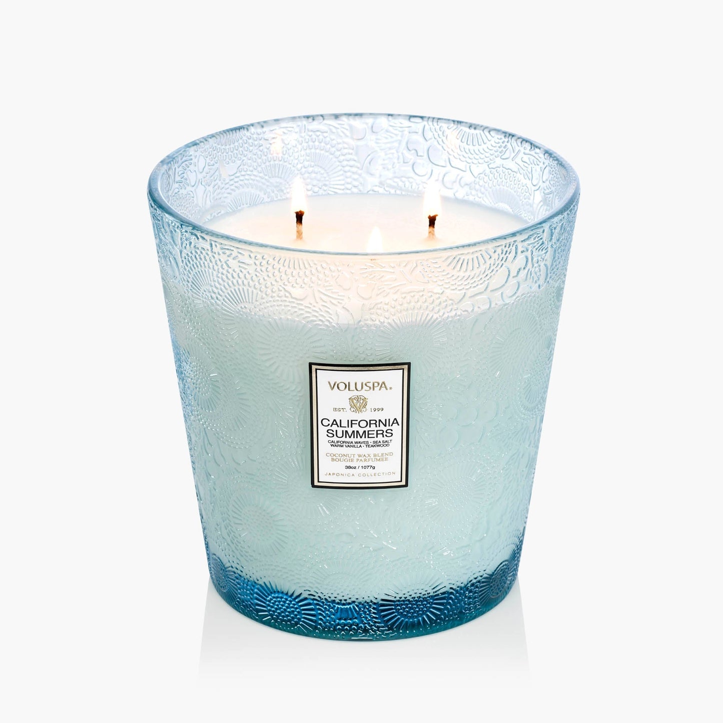 California Summers 3-Wick Hearth Candle