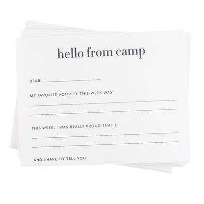 Camp Notes Box