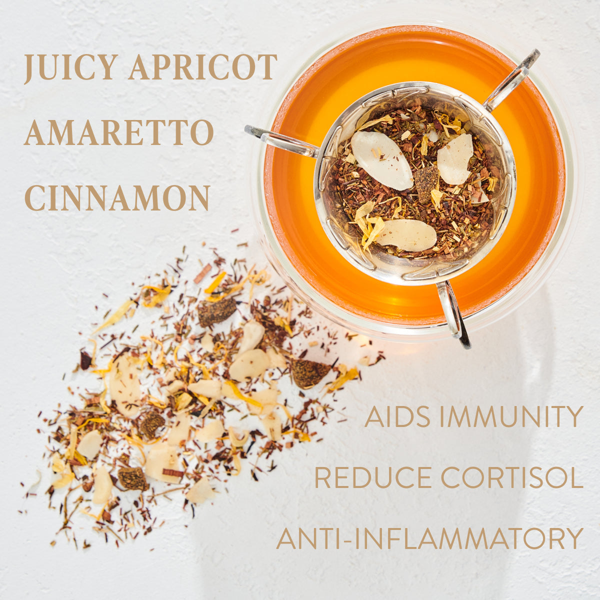 Carnelian - Caffeine-Free Apricot Amaretto Tea