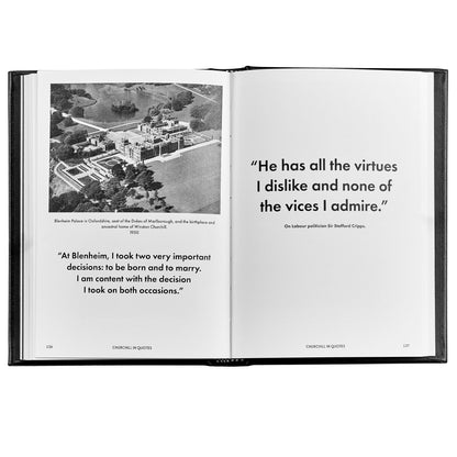 Churchill Wit and Wisdom - Leather Bound