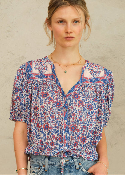 Della Short Sleeve Top
