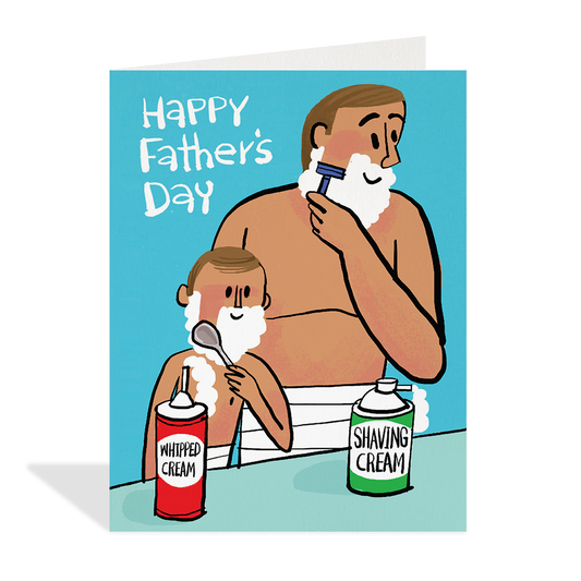 Shaving Tips Father's Day Card
