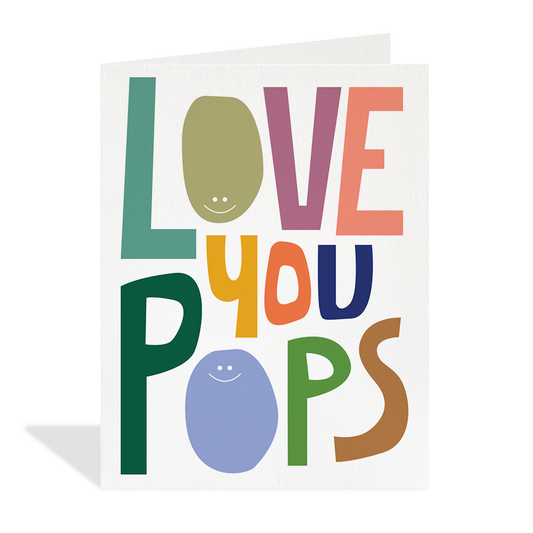 Love You Pops Card