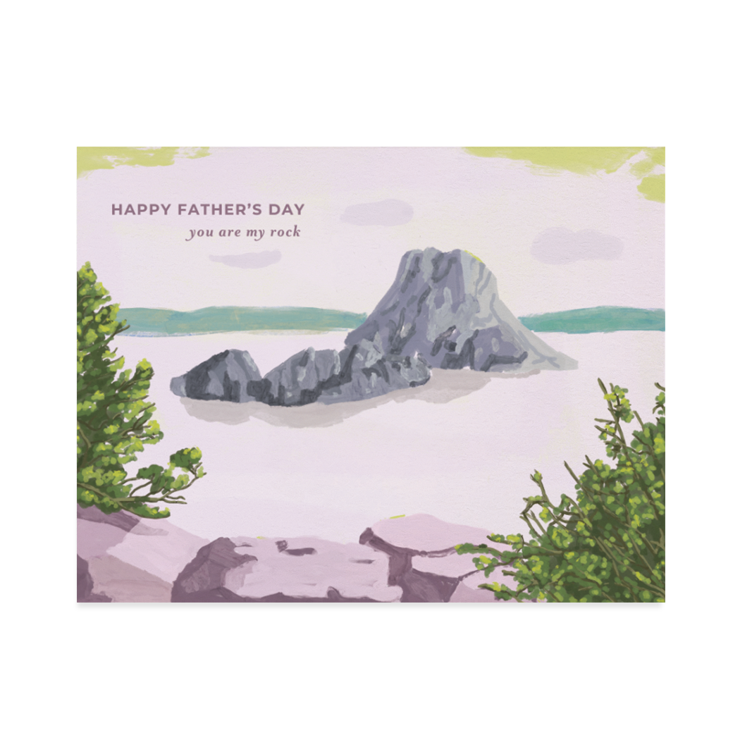 My Rock Father's Day Card