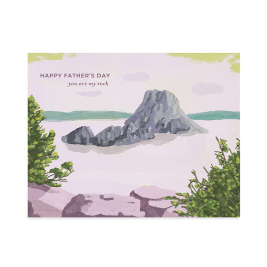 My Rock Father's Day Card