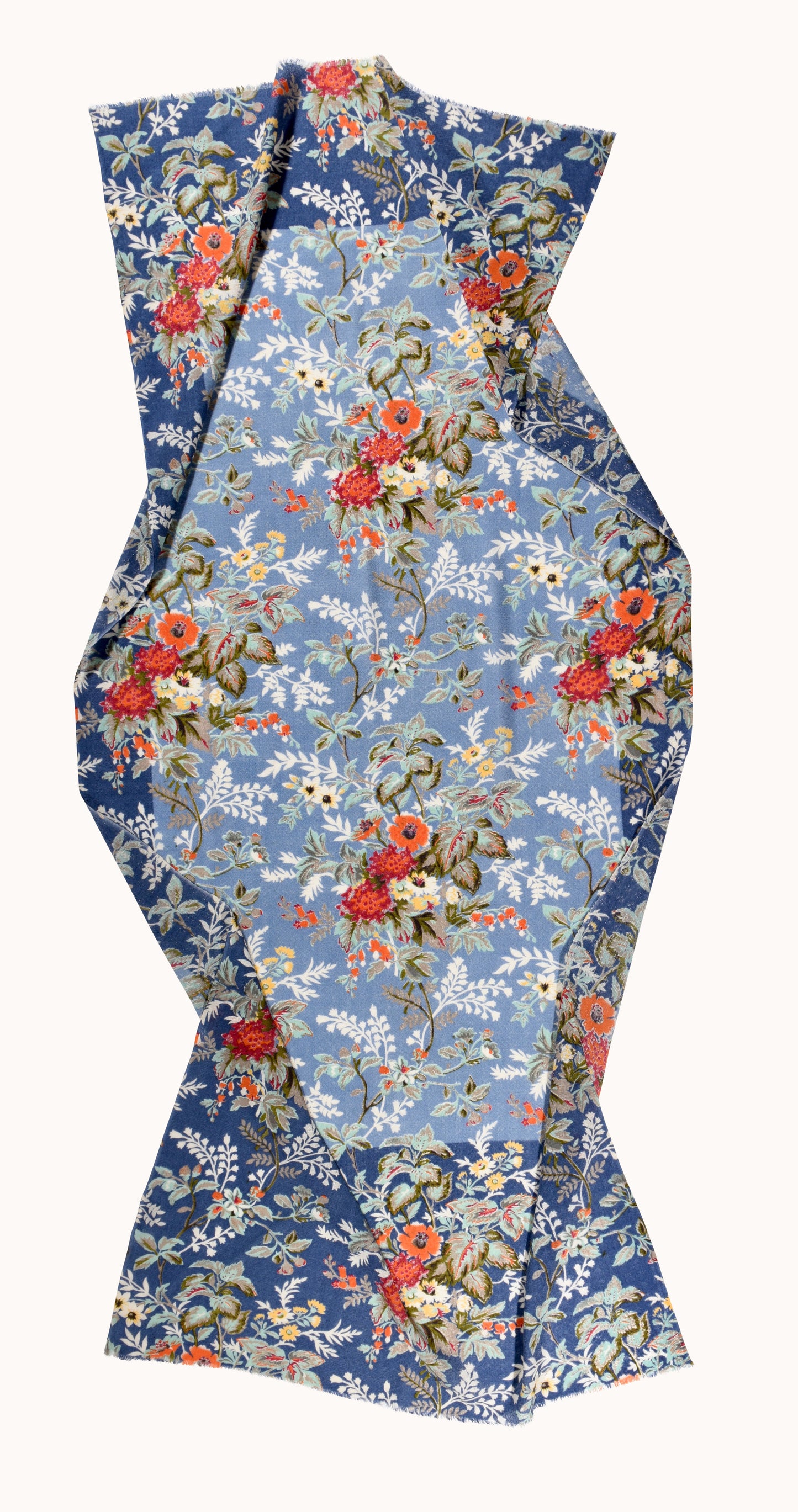 Classic Flowers Shawl