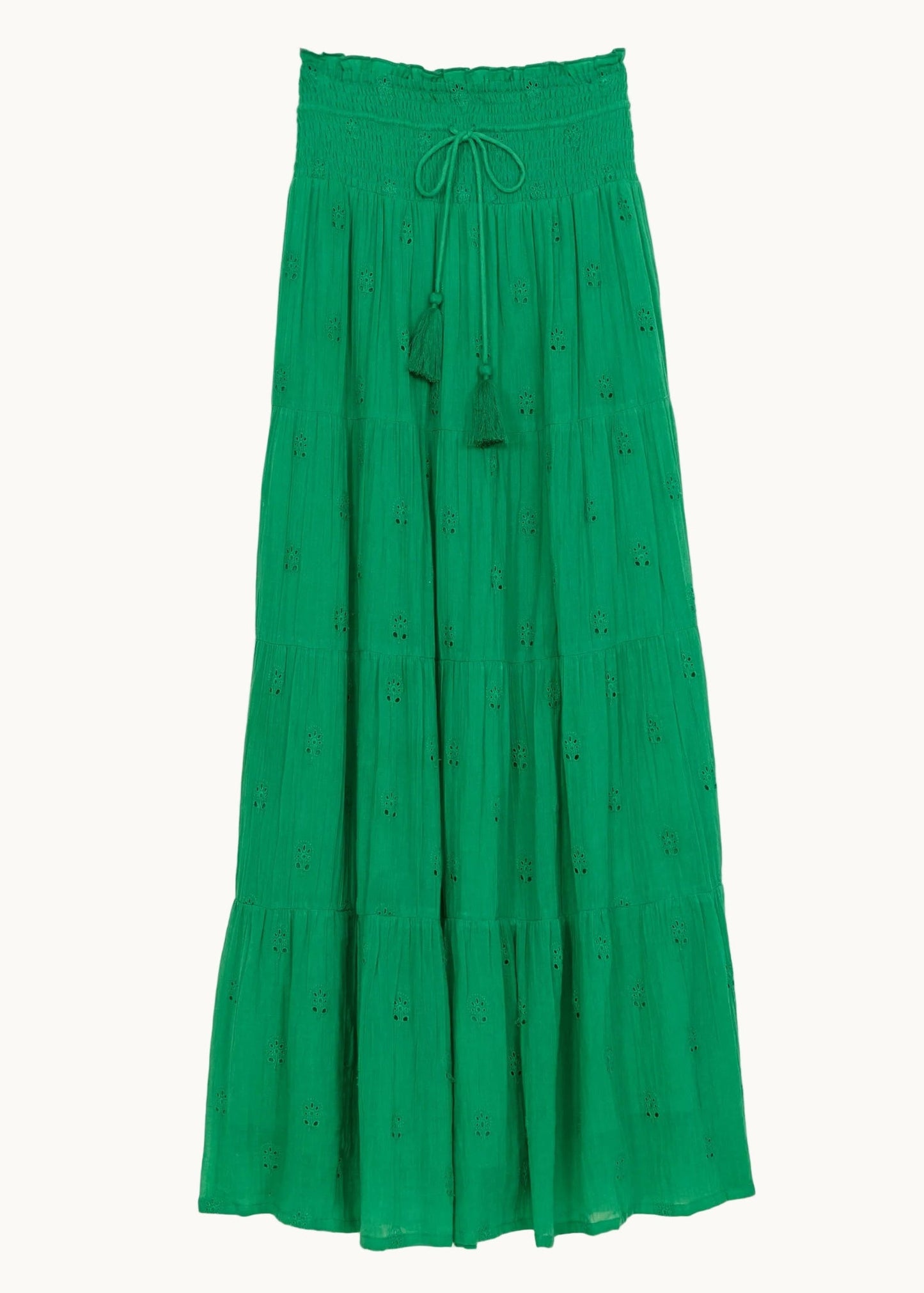 Frani Embroidered Maxi Skirt