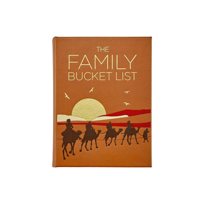 The Family Bucket List - Leather Bound