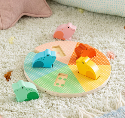 Frogs Counting Puzzle