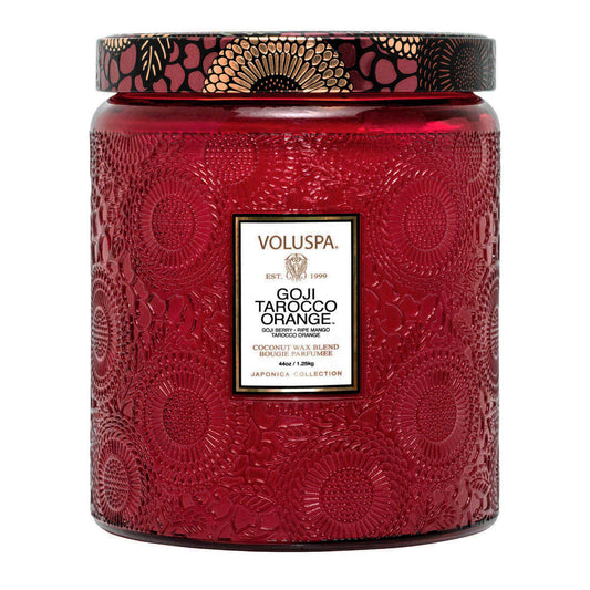 Goji Tarocco Luxe Jar Candle