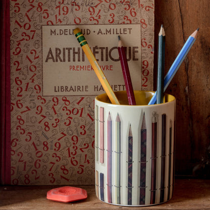 Vintage Pencils & Chalks Everything Pot