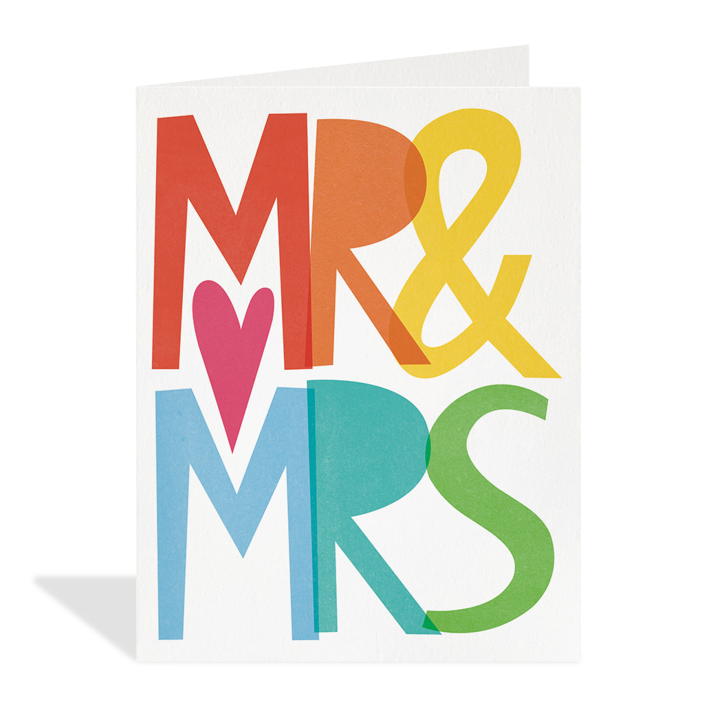 Mr and Mrs Card