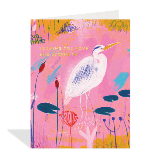 Love and Strength Card