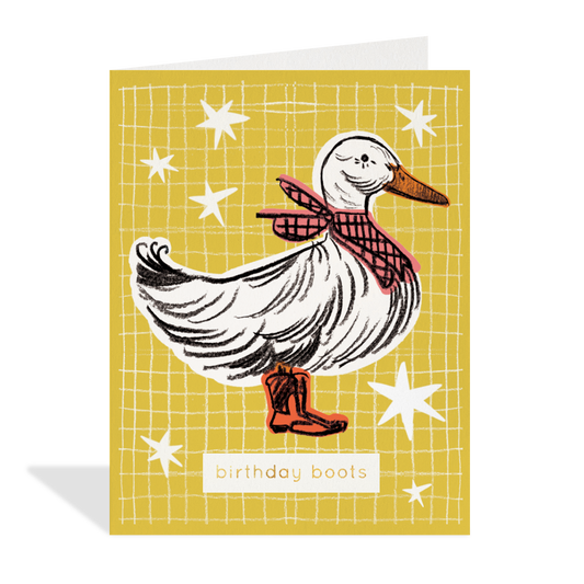 Birthday Boots Card