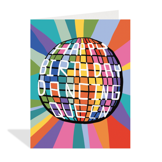 Dancing Queen Birthday Card