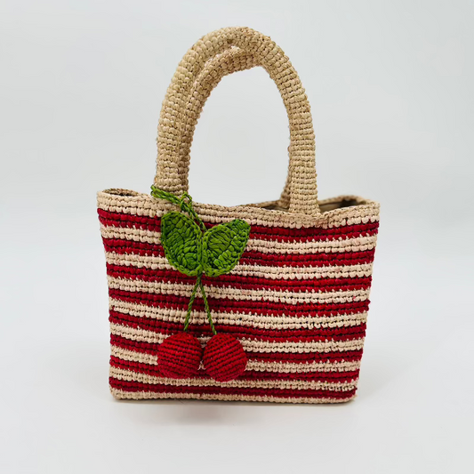 Mini Mae Raffia Bag