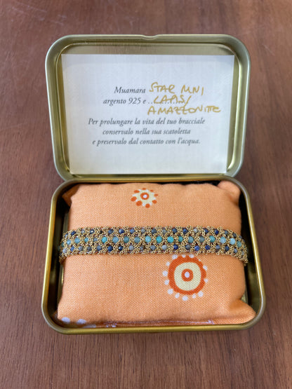 Muamara Star Mini Lapis / Amazonite Bracelet
