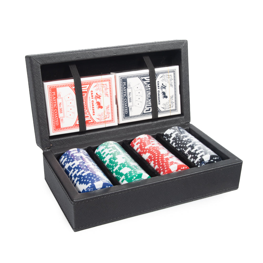 Personalized Rowan 100 Chip Poker Set