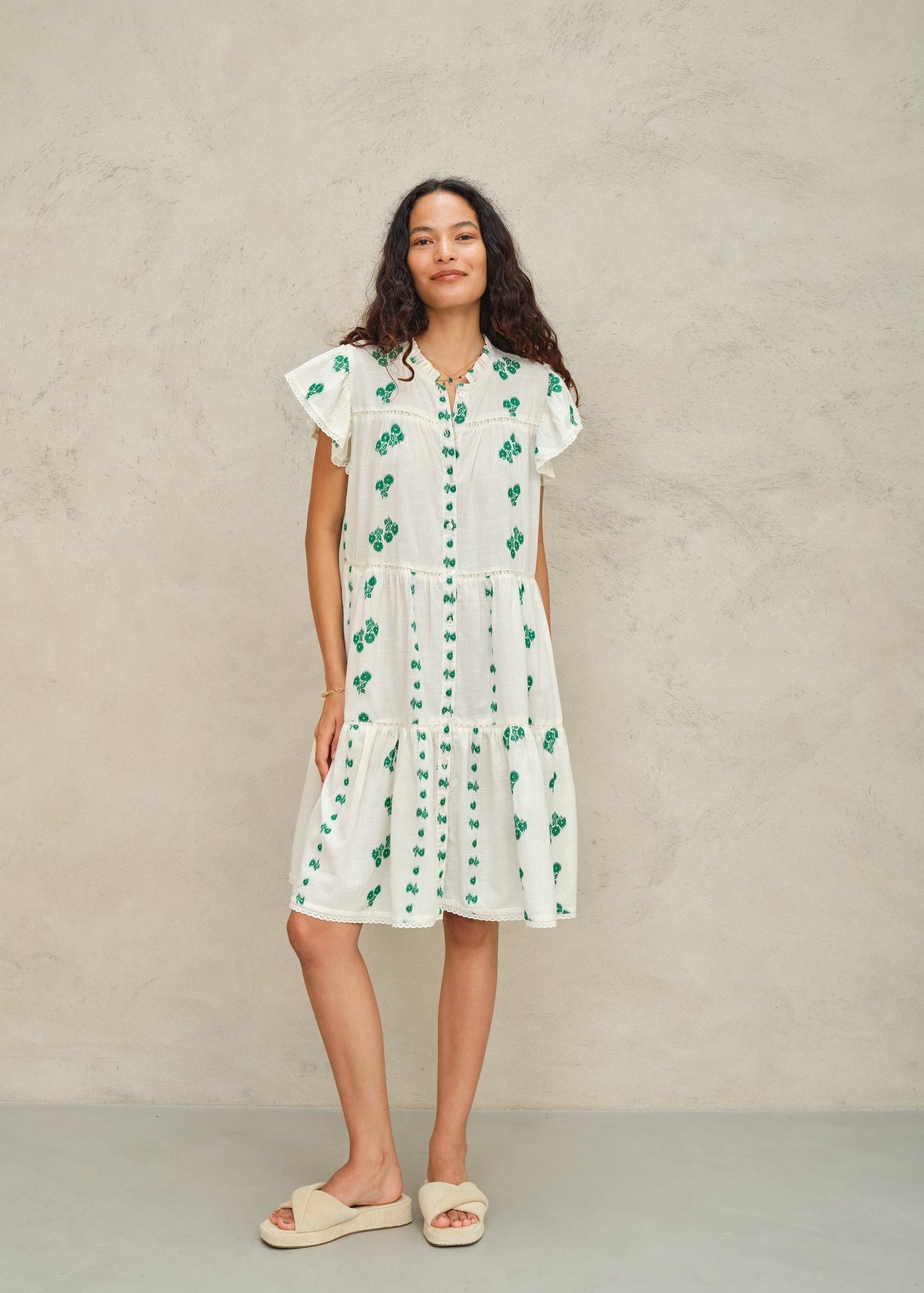 Iris Frill Sundress