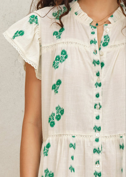 Iris Frill Sundress