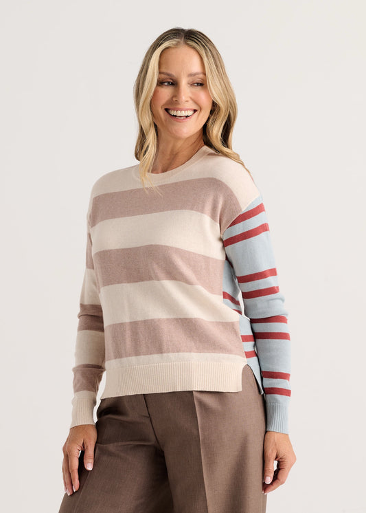 Bold Stripe Sweater