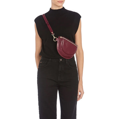 Oliveta Leather Belt Bag