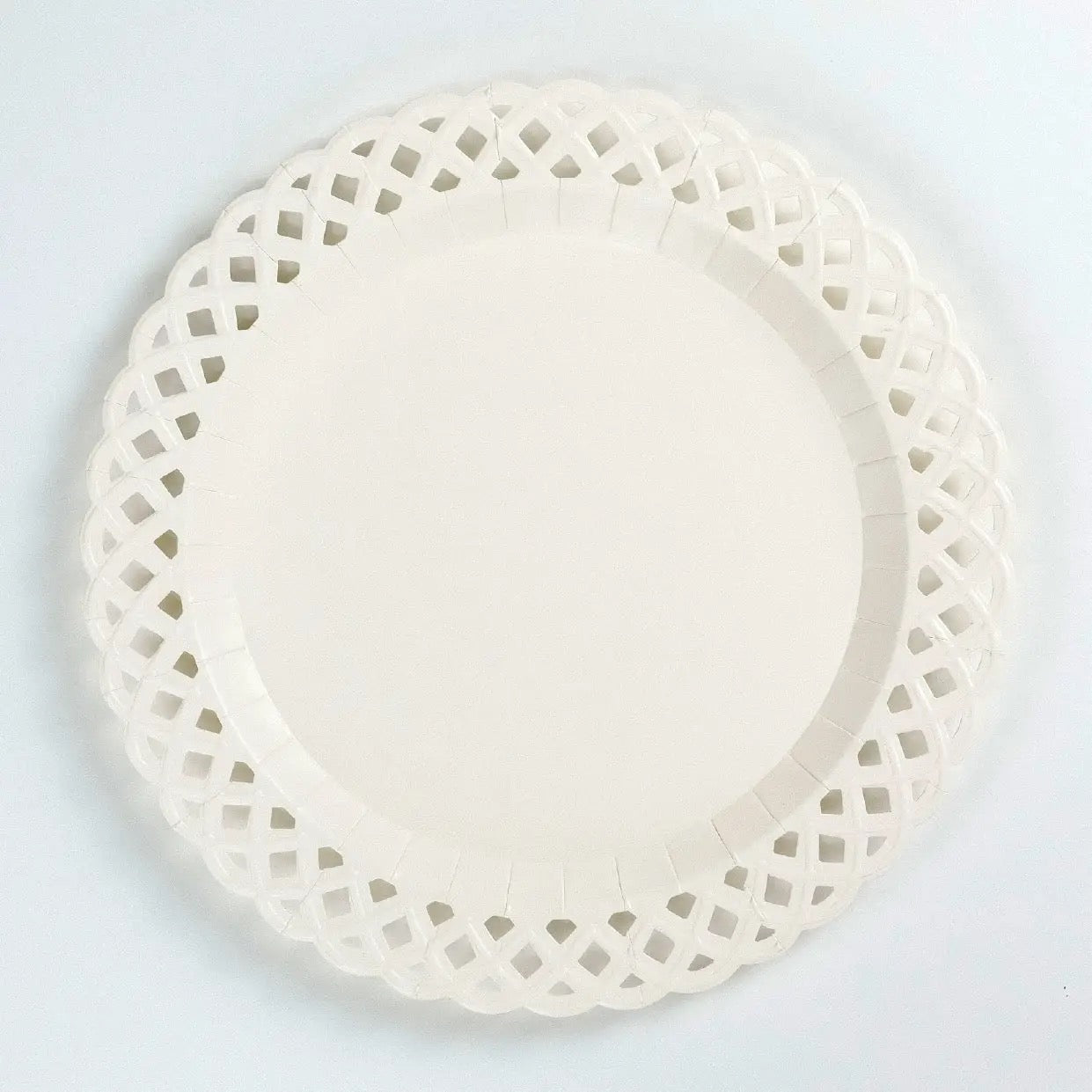 Basketweave Dinner Plates