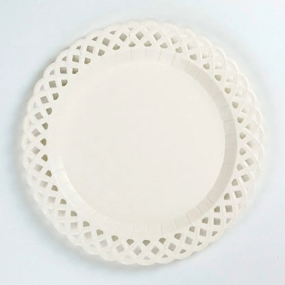 Basketweave Dinner Plates