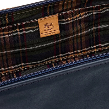 Classic Men's Leather Toiletry Case