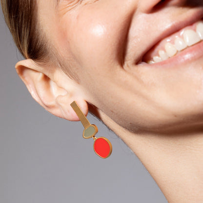 Collage Earrings