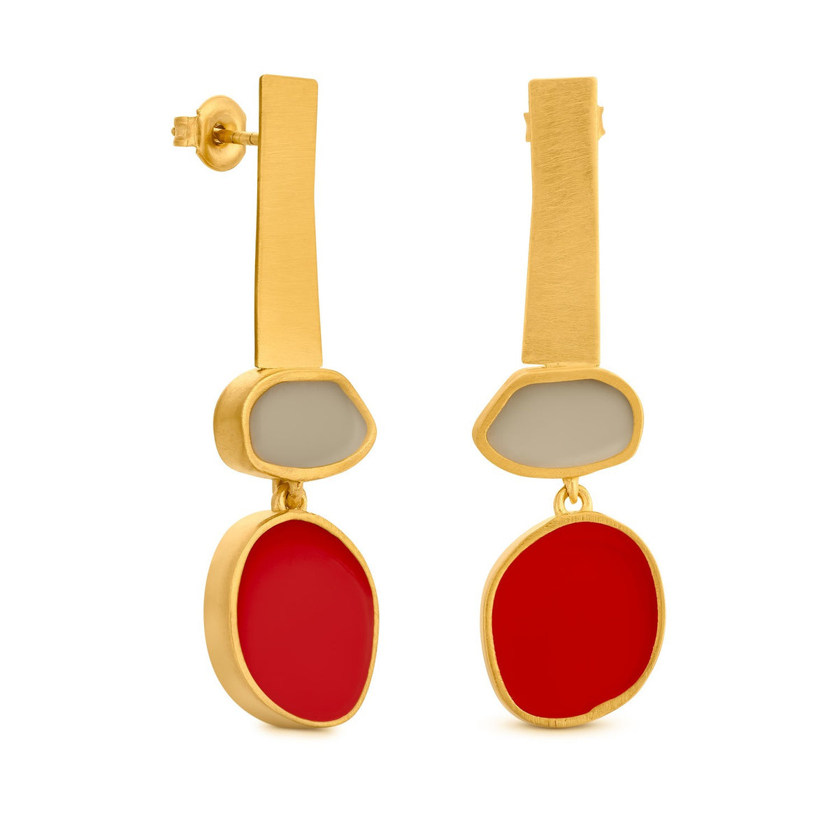Collage Earrings
