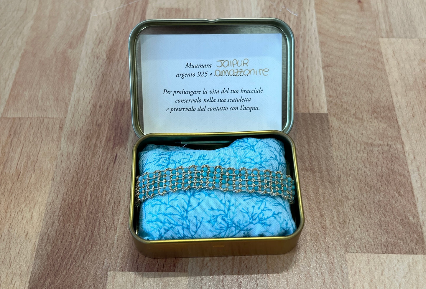 Muamara Jaipur Amazonite Bracelet