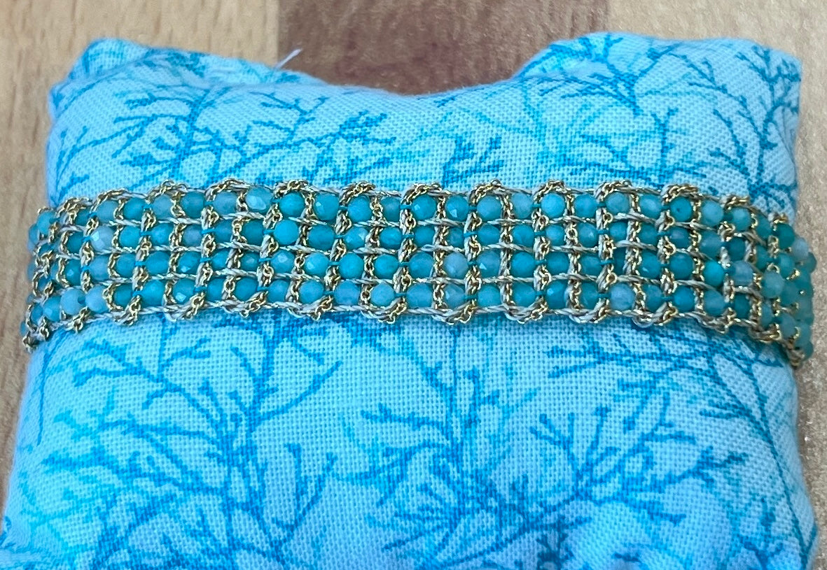 Muamara Jaipur Amazonite Bracelet