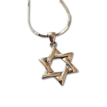 Jewish Star Pendant for Men and Women